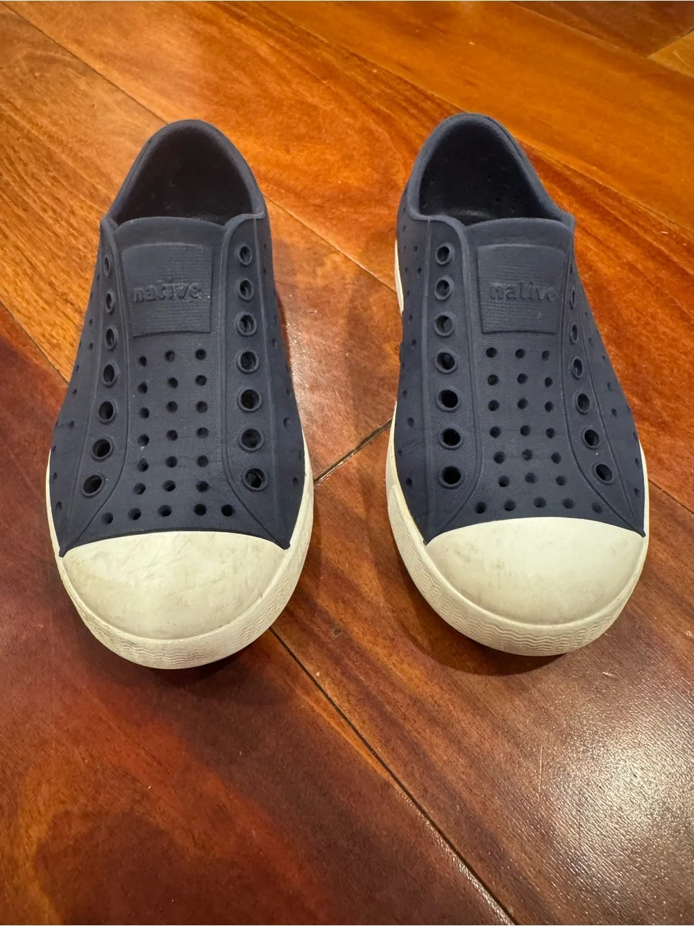 Native Kids Water Shoe in Navy Blue - Size  10